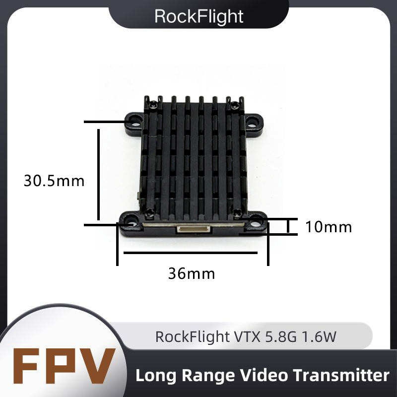 RockFlight TX663 VTX 5.8G 48CH - Drone Frame recension och pris