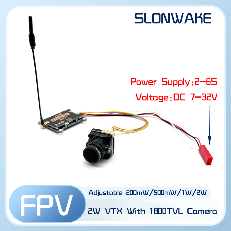 SLONWAKE 5.8G 56CH 2W transmit - Drone Frame recension och pris