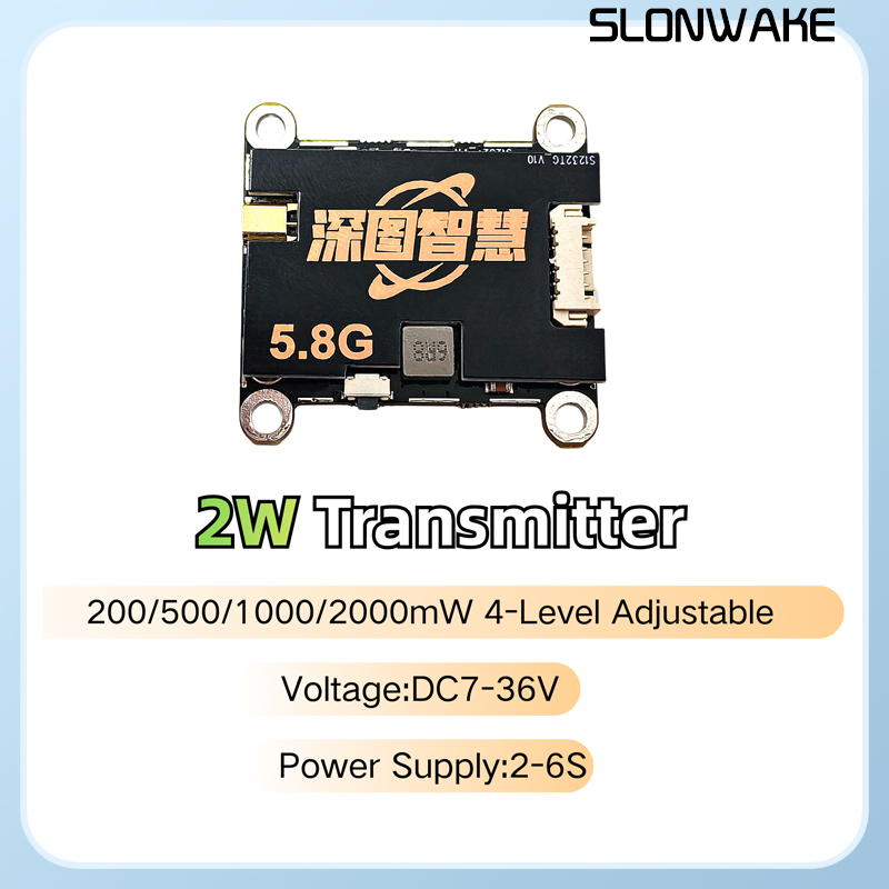 SLONWAKE 5.8G 56CH 2W transmit - Drone Frame recension och pris