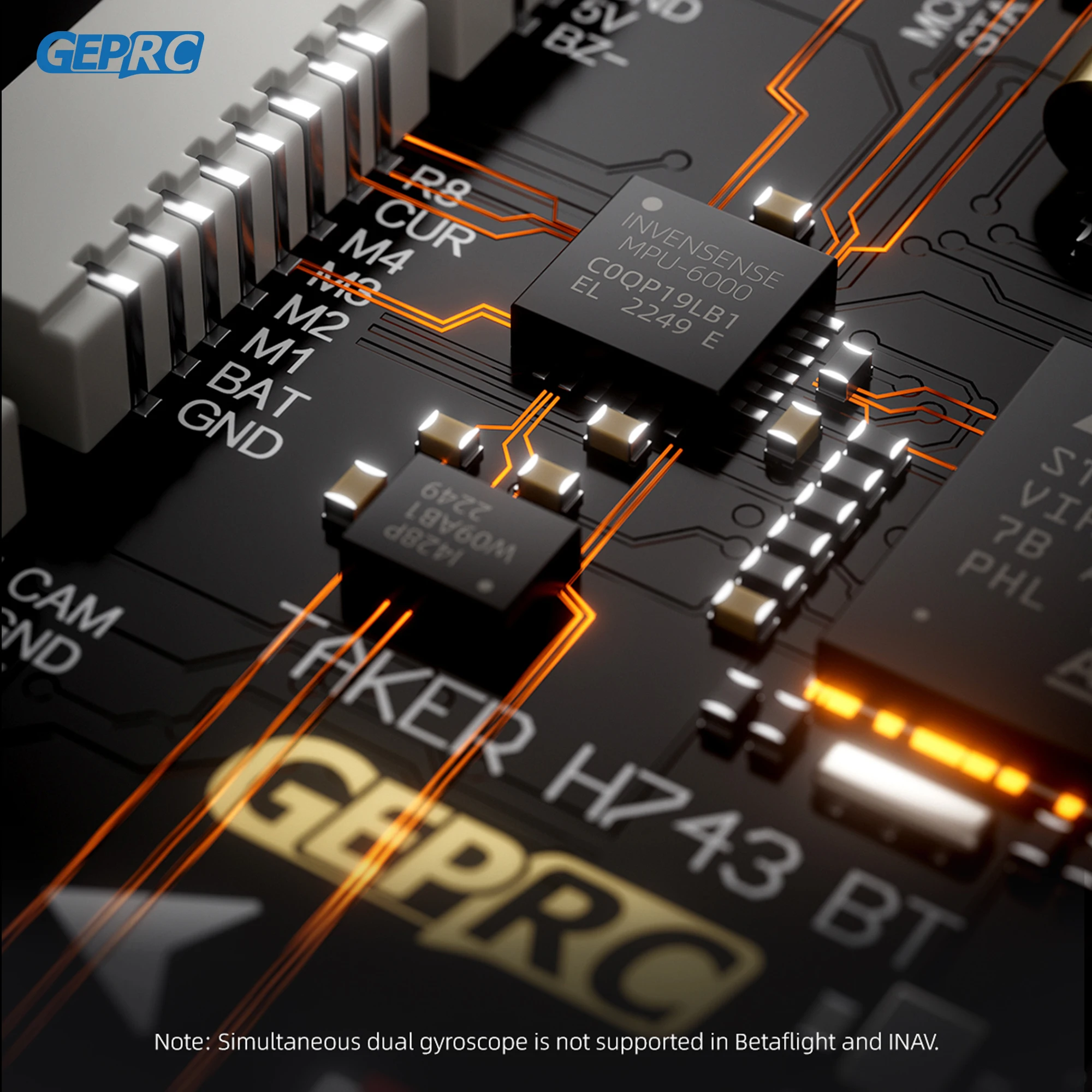 GEPRC TAKER H743 BT 32Bit 65A  - Drone Esc recension och pris