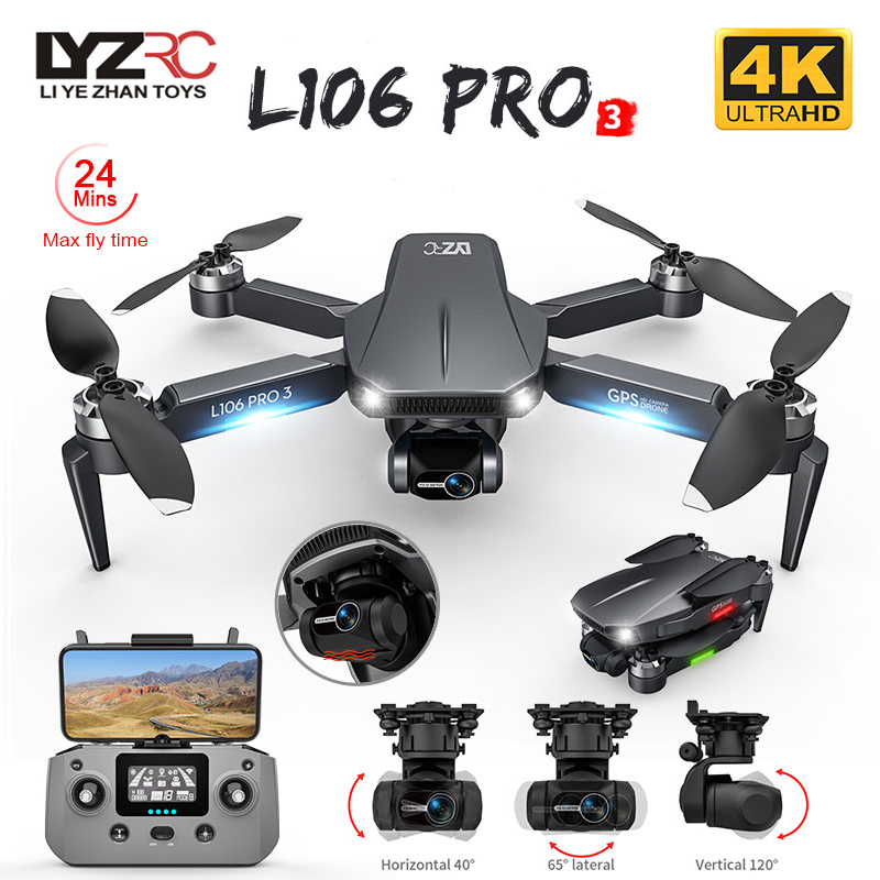 L106 Pro 3 Drone 5G WIFI FPV F - Drone Gimbal recension och pris