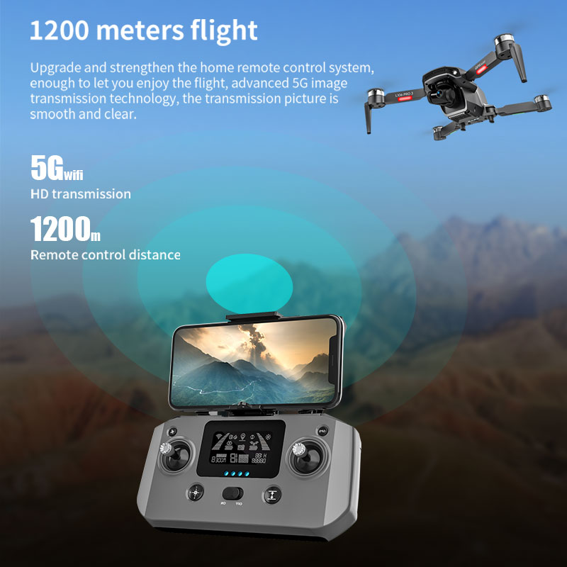 L106 Pro 3 Drone 5G WIFI FPV F - Drone Gimbal recension och pris
