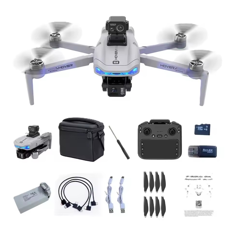 2KM Three-Axis Gimbal Drone 8K - Drone Gimbal recension och pris